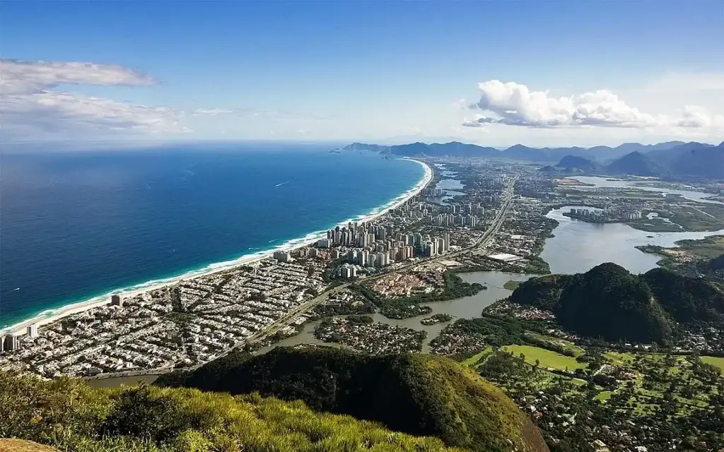 foto panorama da Barra e Recreio